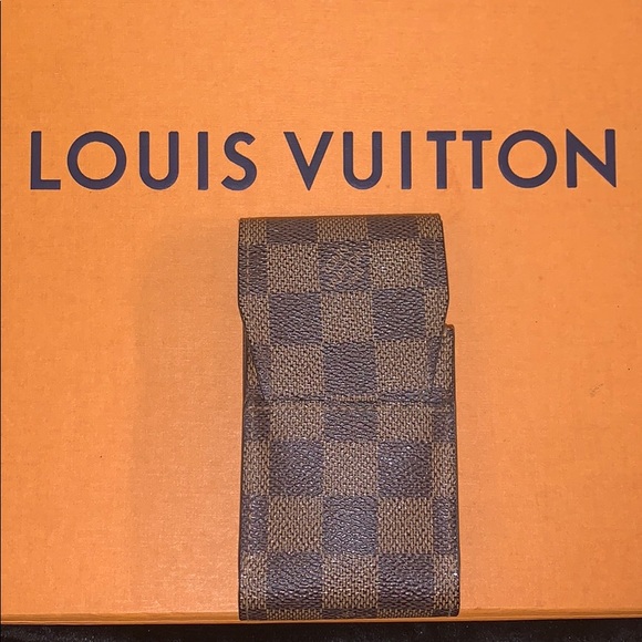 Authentic Louis Vuitton Damier Ebene CigaretteCase